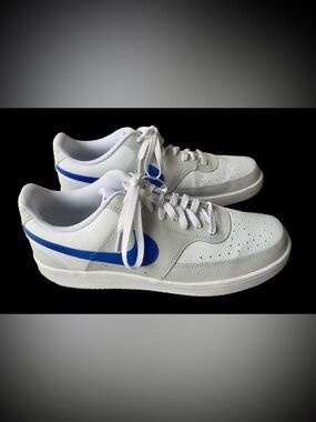 Nike Court Vision Low sneakers in the "Photon Dust Racer Blue"